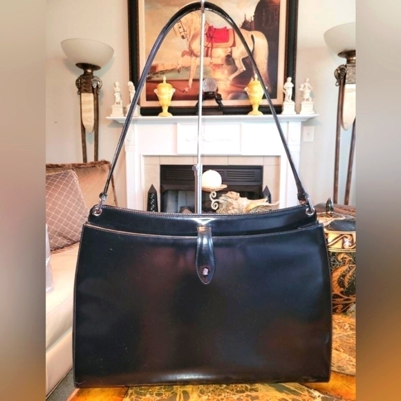 Bally large laptop tablet bag. - Picture 1 of 14
